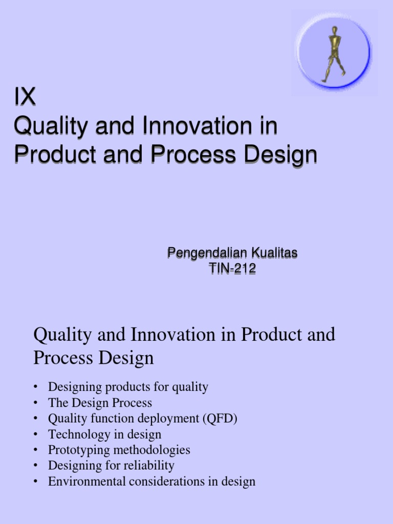 Quality and Innovation in Design Processes | PDF