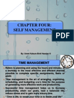 Chapter 4-Self Management