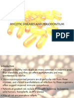 Mycotic Diseases and Periodontium