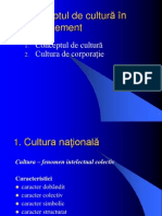 Dimensiuni Culturale