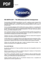 DS59 IEC 60079 0 2011 The Differences and The Consequences