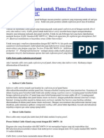 Seleksi Cable Gland Untuk Flame Proof Enclosure Sesuai Dengan IEC