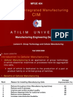 Group Technology and Cellular Manufacturing-II