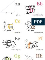 Modelo de Alfabeto para imprimir
