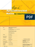 Catalogo de Agrobiodiversidad Nativa de Independencia