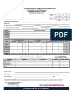 FORMATO ESTADISTICA INICIAL 2013 ACADEMIA DE MECANOGRAFÍA LIBRE