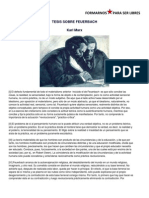 Tesis Sobre Feuerbach Marx