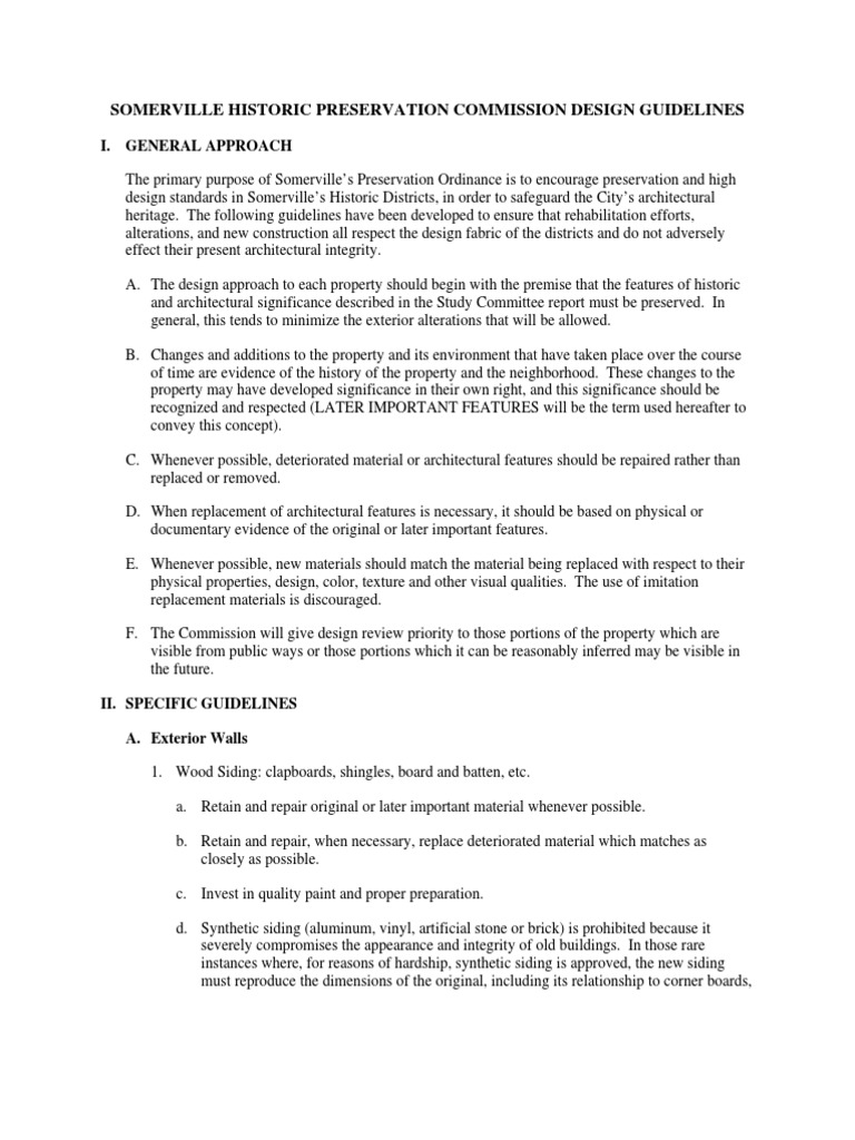 Gallery Detail: Somerville Historic Preservation Commission Design Guidelines