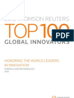 Honoring The World Leaders in Innovation: Findings and Methodology 2012