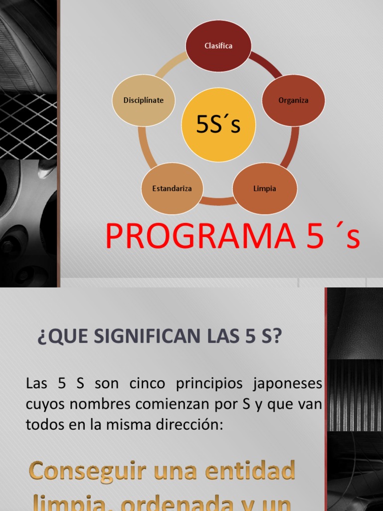 Presentacion 5 S | PDF