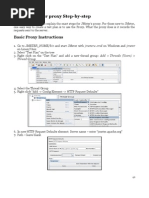 Jmeter Proxy Step by Step