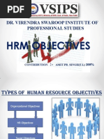 HRM Objective