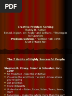 Creative Problem Solving