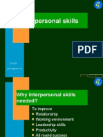 Interpersonal Skills and Personality Development