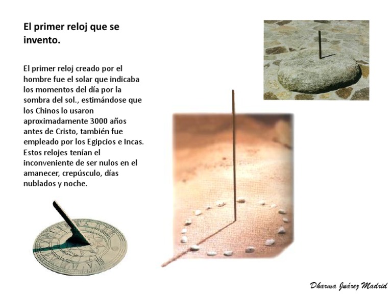 El Primer Reloj Que Se Invento | PDF | Science | Ciencia y Tecnología