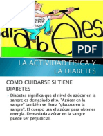 La Actividad Fisica y La Diabetes