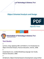 Object Oriented Analysis and Design: Digmabar Powar