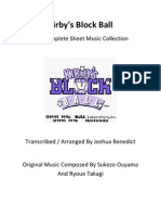 Kirby's Block Ball - The Complete Sheet Music Collection