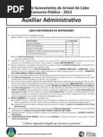 Aux Administrativo
