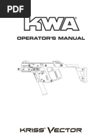 Download KWA Kriss Vector SBR SMG AIRSOFT VERSION by Michael Lam SN149756286 doc pdf