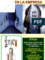 Principio Etica Empresaria