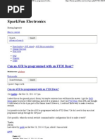 SparkFun Electronics - View Topic - Can An AVR Be Programmed With An FTDI Basic