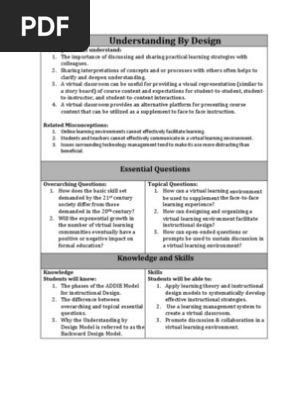 Instructional Design 