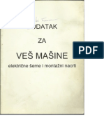 Gorenje veš mašine - električne šeme i montažni nacrti