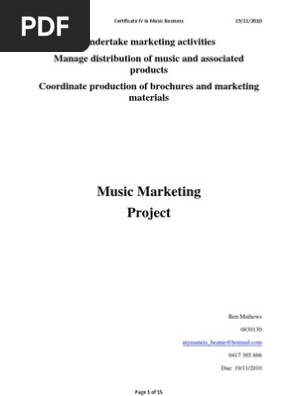 Music+Marketing+Plan+Ben+Mathews
