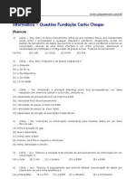 Informática – Questões Fundação Carlos Chagas