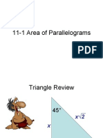 11-1 Area of Parallelograms