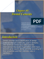 Dental Cements For Use