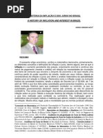 LIVRO - A HISTÓRIA DA INFLAÇÃO E DOS JUROS NO BRASIL