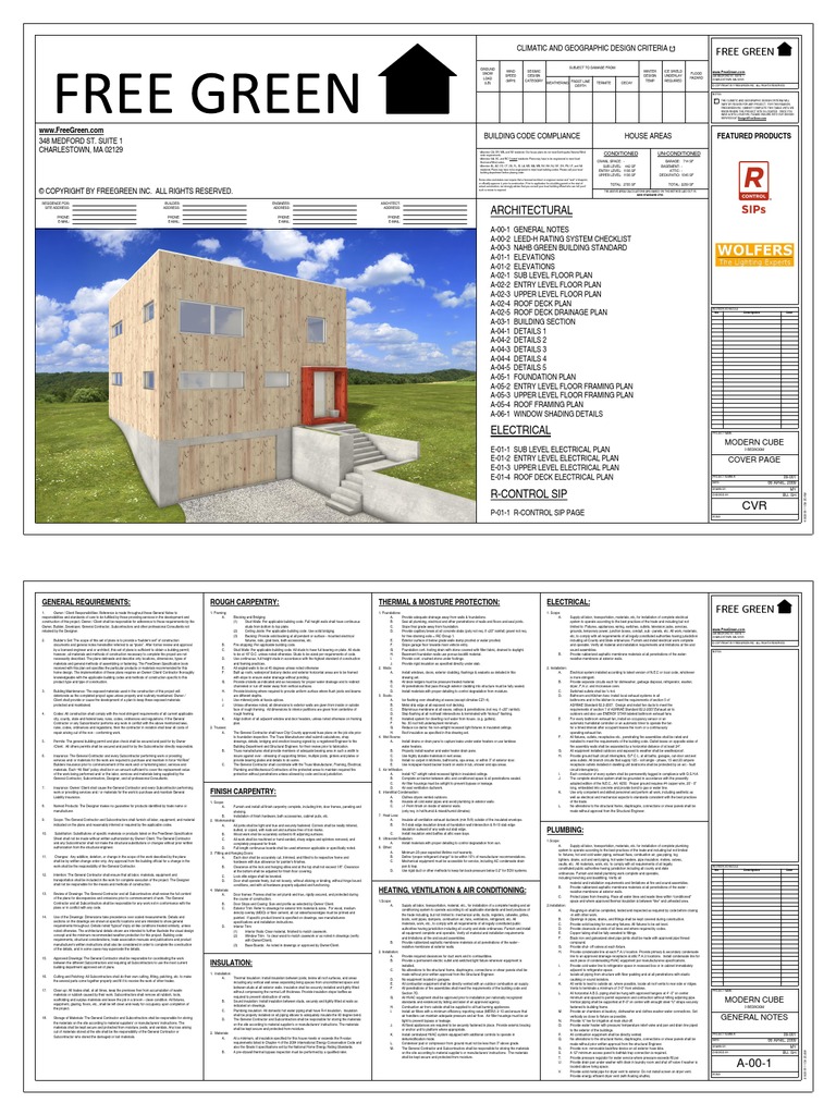 FG Construction Documents 03-005 | PDF | Leadership In Energy And ...