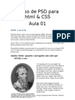 Curso de PSD para HTML X Css