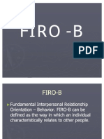 Firo-b Powrpoint