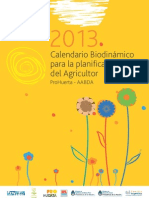 Calendario Biodinámico 2013