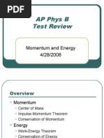 Download AP Physics B Review - Energy and Momentum by mrbirrell SN14980028 doc pdf