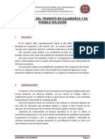 Informe de Congestión Vehicular