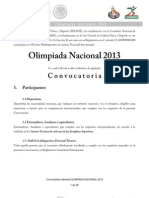 Olimpiada Nacional 2013 Ajedrez