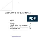 Luis Zambrano Tecnologo Popular
