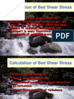 Calculation of Bed Shear Stress