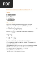 Appendix B Performance Analysis of A Subsonic Jet Transport - 3 Topics