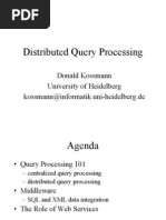 Distributed Query Processing