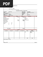 Pay Slip Sample