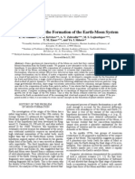 Dynamic Model of Formation of The Earth-Moon System