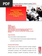 Download Review Jurnal Perencanaan Strategis-Robert Lambey by rlambey SN149839951 doc pdf