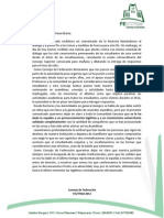 Comunicado CF Ante Cancelación de CS Extraordinario