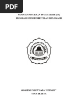 Download Pedoman Penulisan Tugas Akhir 2011 by novitalumintusari SN149841215 doc pdf