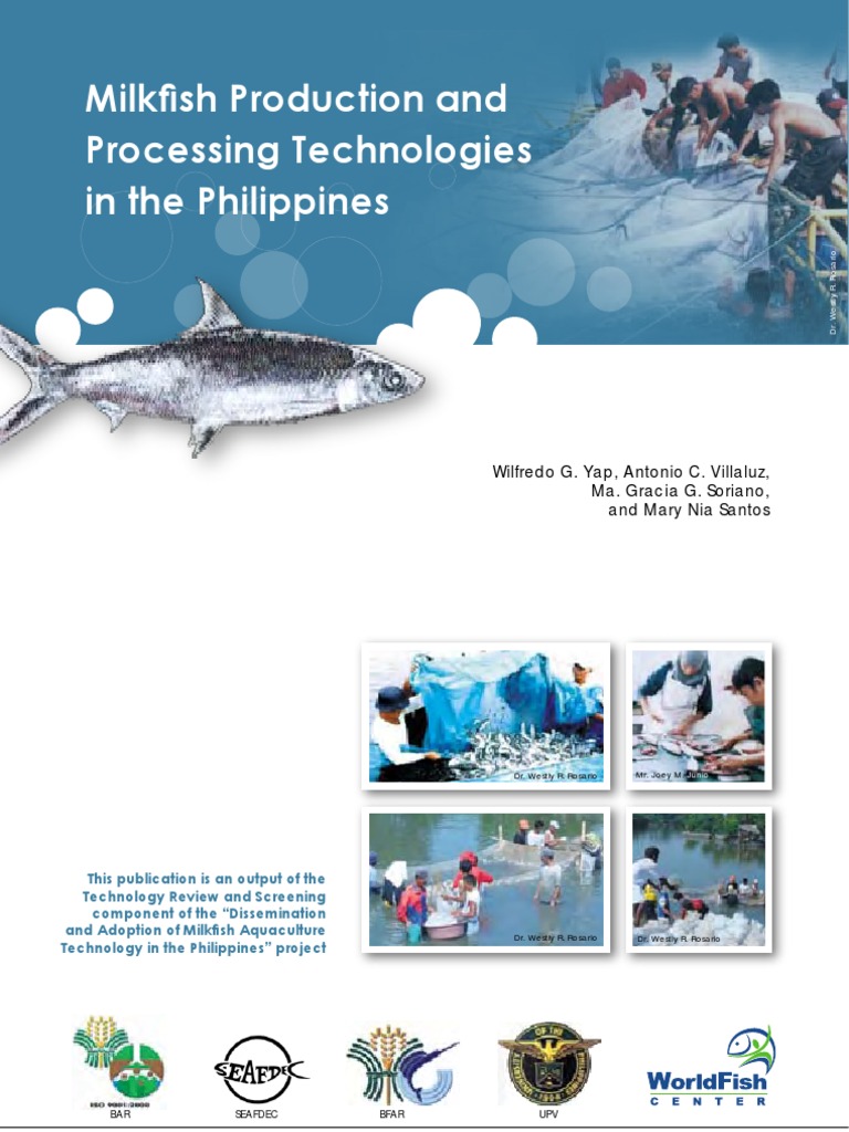 Milkfish Farming and Processing Guide | PDF | Spawn (Biology) | Aquaculture